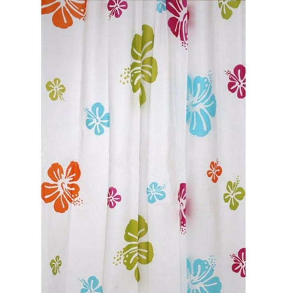 White Shower Curtain, Bath Shower Curtains Liner for Bathroom, Waterproof Sho Carousel 2