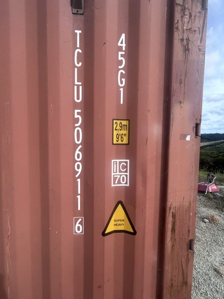 40 Foot Container Extra High