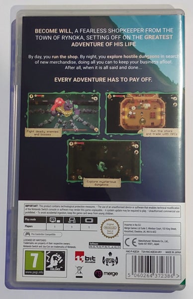 Moonlighter "Nintendo Switch" Carousel 3