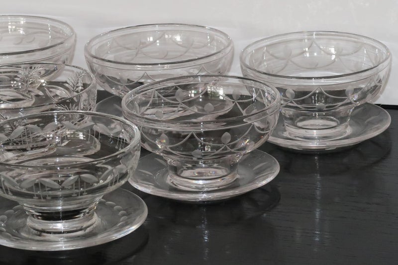 ***STUNNING VINTAGE STUART CRYSTAL SWEET DISHES*** Carousel 2