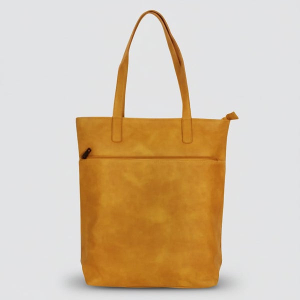 Moana RD - Fendalton Tote Bag - Mustard Carousel 1
