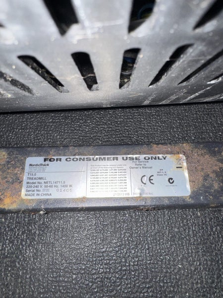 Nordic Track Quadflex Tredmill. Carousel 7