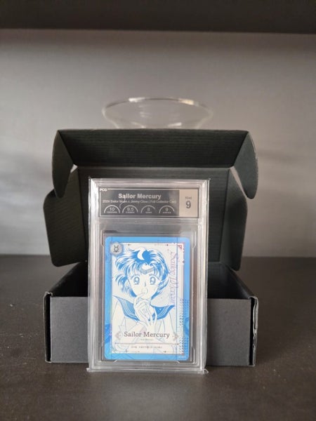 Sailor Mercury Graded 9 – Jimmy Choo x Sailor Moon JC-02N Foil – Mint 9 Carousel 1