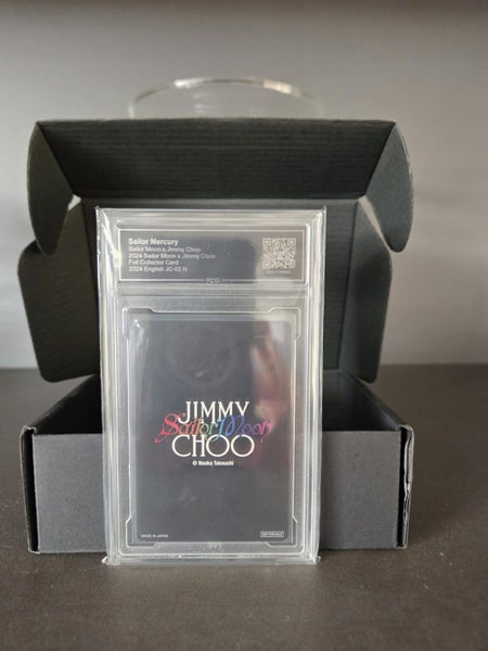 Sailor Mercury Graded 9 – Jimmy Choo x Sailor Moon JC-02N Foil – Mint 9 Carousel 2