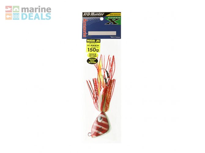 Pro Hunter Madai Vertical Slow Jig 150g Red Zebra… Carousel 2