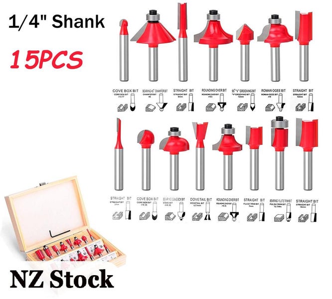 Router Bits 15PCS NZ Clearance Carousel 2