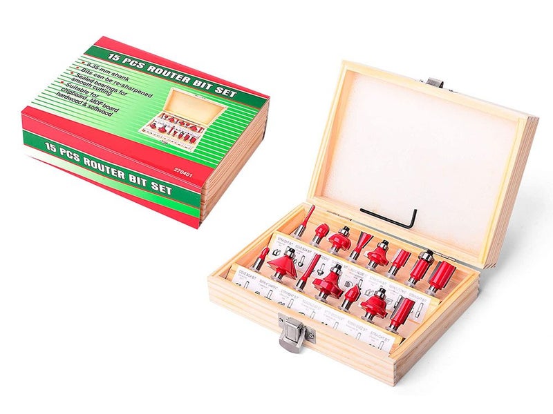 Router Bits 15PCS NZ Clearance Carousel 5