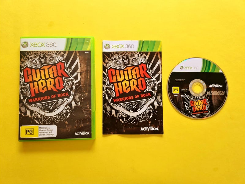 Guitar Hero - Warriors Of Rock (Xbox 360) Carousel 1