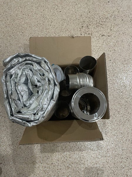 Heavy Duty Wood Burner Stove + Flue Kit – Outdoor / Cabin / DIY Setup Carousel 10