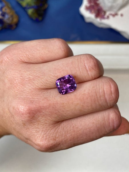 $1RES ~ $900 Buy Now * 4.81ct Purple Amethyst Quartz Carousel 2