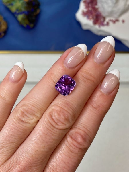 $1RES ~ $900 Buy Now * 4.81ct Purple Amethyst Quartz Carousel 1