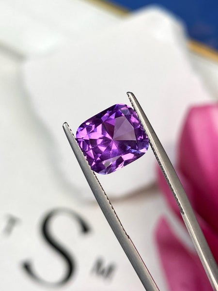 $1RES ~ $900 Buy Now * 4.81ct Purple Amethyst Quartz Carousel 4