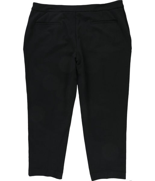 Ralph Lauren Womens Solid Straight Leg Dress Pants Carousel 2