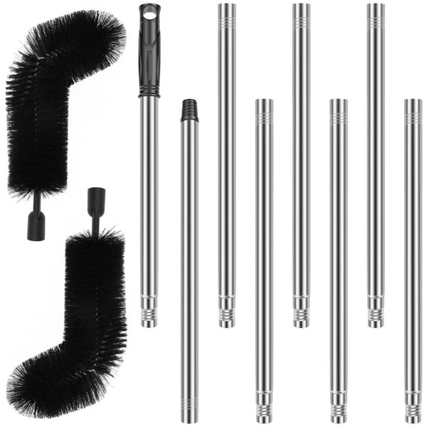 Gutter Cleaning Tool Practical Gutter Cleaning Brush with 10.5Ft Removable Po Carousel 10