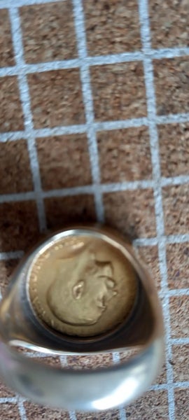 22ct Gold Full sovereign ring Carousel 4