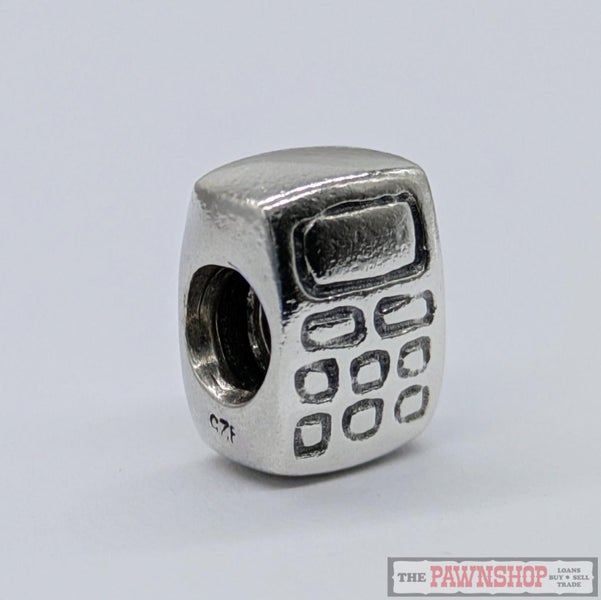 Pandora CELL PHONE Charm Sterling Silver Carousel 2