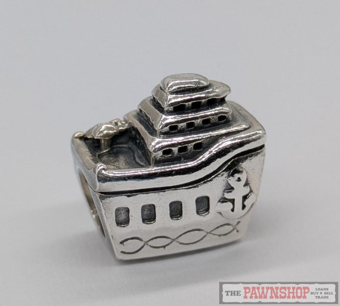 Pandora Cruise Ship Charm Sterling Silver Carousel 2