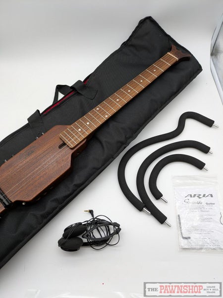 ARIA Sinsonido AS-100S - Silent Travel Guitar Carousel 8