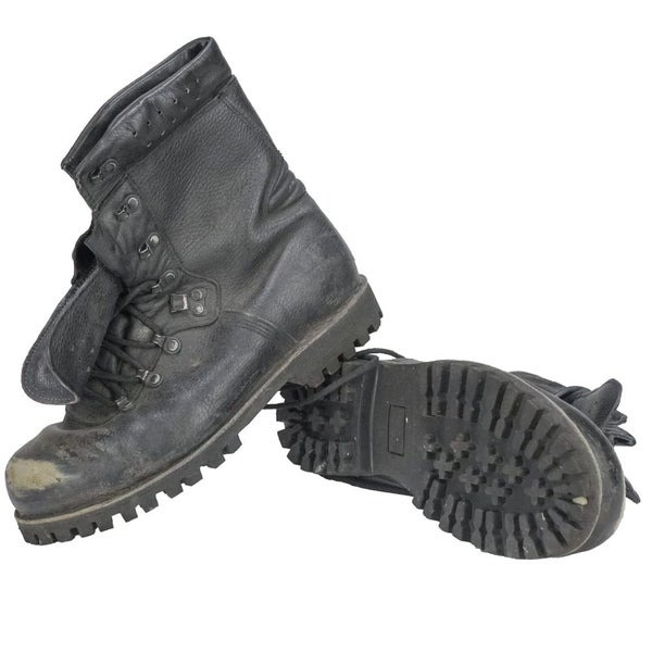 German Army Model 2000 Leather Combat Boots - 8 UK