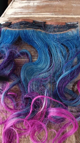 Clip On human hair extensions Carousel 2