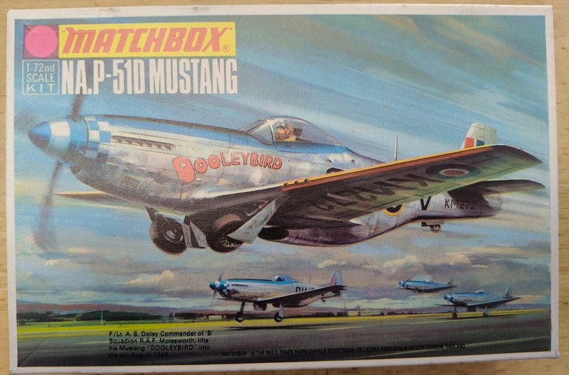 MATCHBOX PK-13 NORTH AMERICAN P-51D MUSTANG - 1/72 Carousel 1