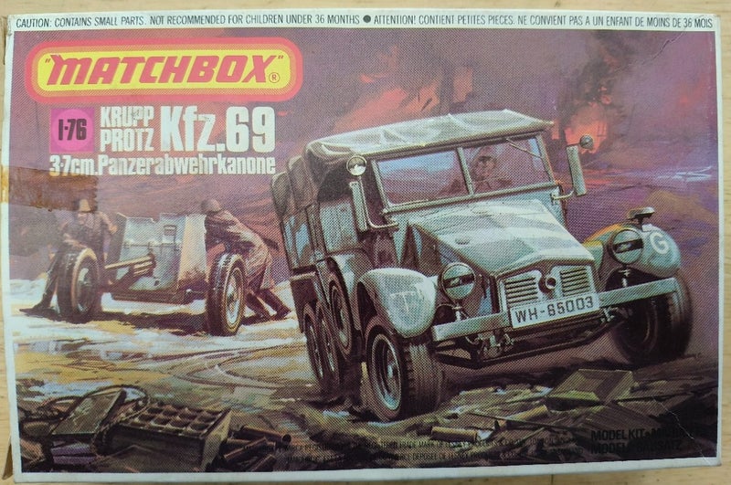 MATCHBOX PK-88 KRUPP PROTZ KFZ.69 - 1/76 Carousel 1