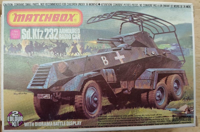 MATCHBOX PK-85 SD.KFZ. 232 - 1/76 Carousel 1