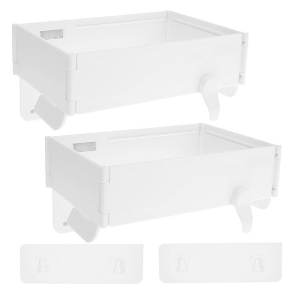 1pc Foldable Trash Bag Holder Wall-Mounted Garbage Bag Holder Hanging Garbage Carousel 11