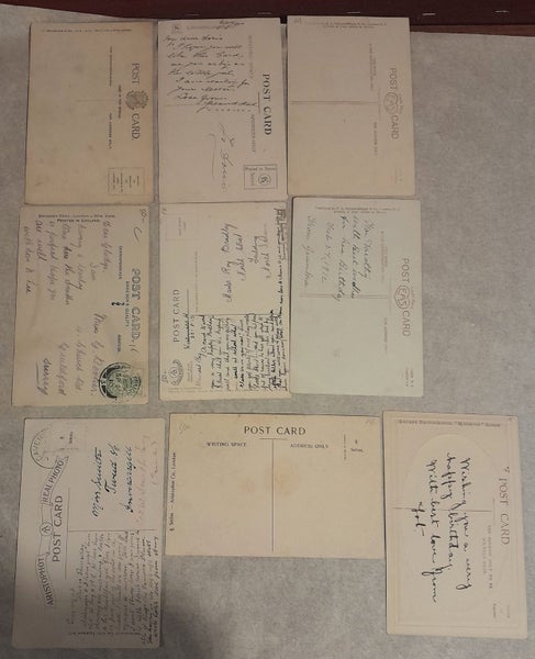 CHILD POSTCARDS INDIVIDUAL CHILDREN ON CARDS WITH TITLES. (18 ) LOT 5 Carousel 3