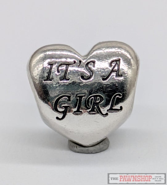Pandora "It's a Girl" Charm Sterling Silver Carousel 1