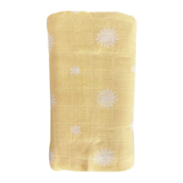 Bamboo + Cotton Muslin - O.B. Designs in Ginger, Lemon, Ocean, Pear Carousel 1
