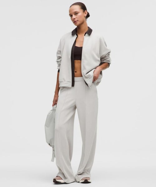 Lululemon Brushed Softstreme Oversized Bomber Size XL NZ16-18 Carousel 1