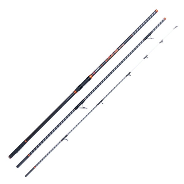 Akios Krave KX420 14ft / 4.20m 3 Piece Surf Rod Carousel 1