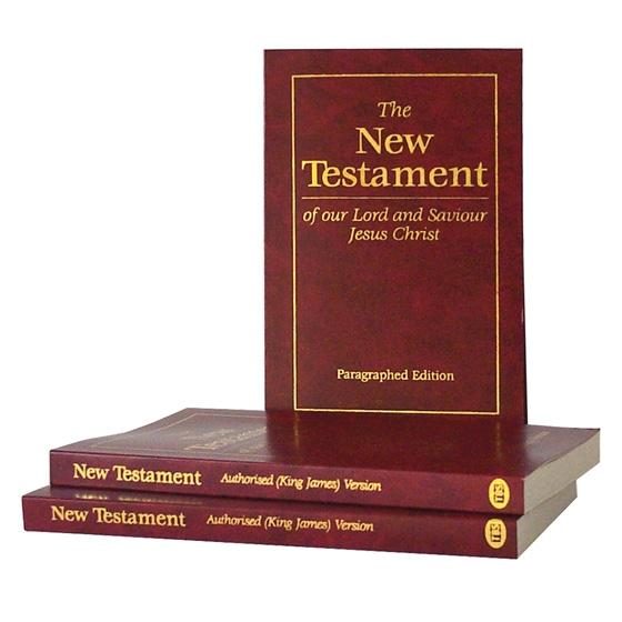 Paragraphed New Testament Authorised (King James) Version Carousel 1