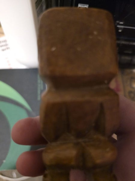 Vintage Hand-Carved Polynesian Fertility Figure – Tangaroa Style – Estate Find Carousel 2