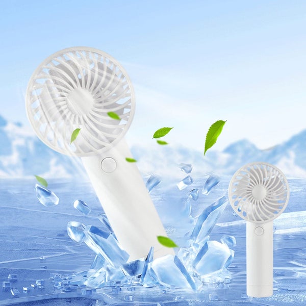 Mini Portable Handheld Fan, 3 Speed Powerful Battery Operated, Small USB Rech Carousel 2