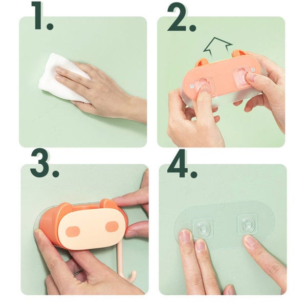 Broom Holder Mop Hanger Wall Mount Broom & Mop Grippers Organization Garage S Carousel 3