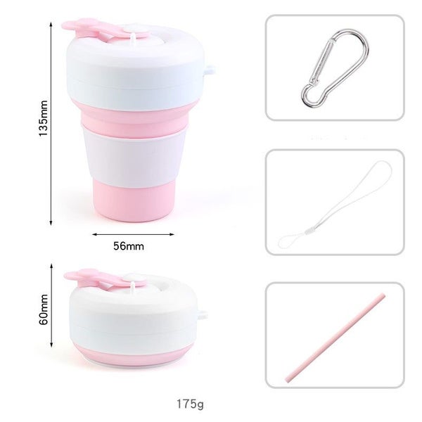 Eco Silicone Collapsible Coffee Cup & Teacup Carousel 1