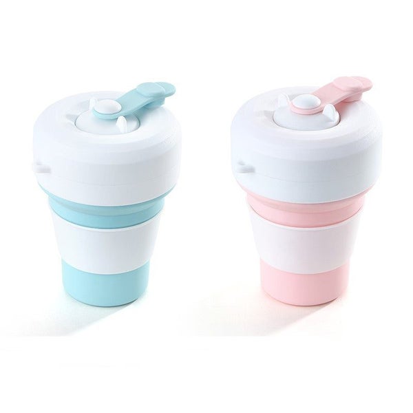 Eco Silicone Collapsible Coffee Cup & Teacup Carousel 8