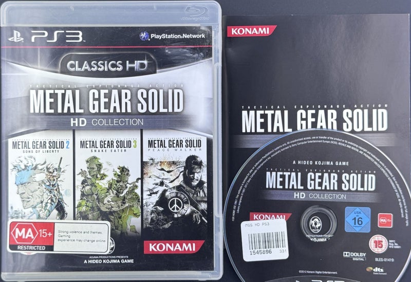 Metal Gear Solid HD Collection - PS3 - PlayStation 3 Carousel 1