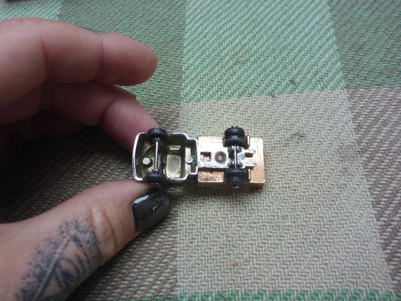 Vintage NZ Fun Ho Diecast Toy Chrome Midget No. 3 Austin Truck Funho New Zealand Carousel 6