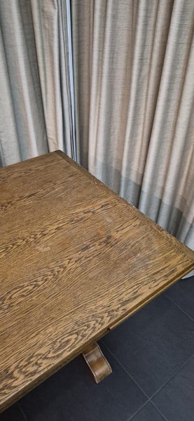 Solid Oak Extendable Dining Table + 6 Chairs427145767923886084