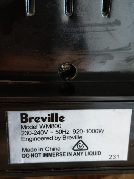 Breville Waffle Supreme adjustable waffle maker WM800 Carousel 9