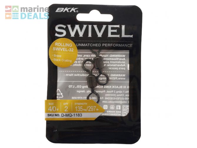 BKK Rolling Swivels 4/0 Qty 2 Carousel 2