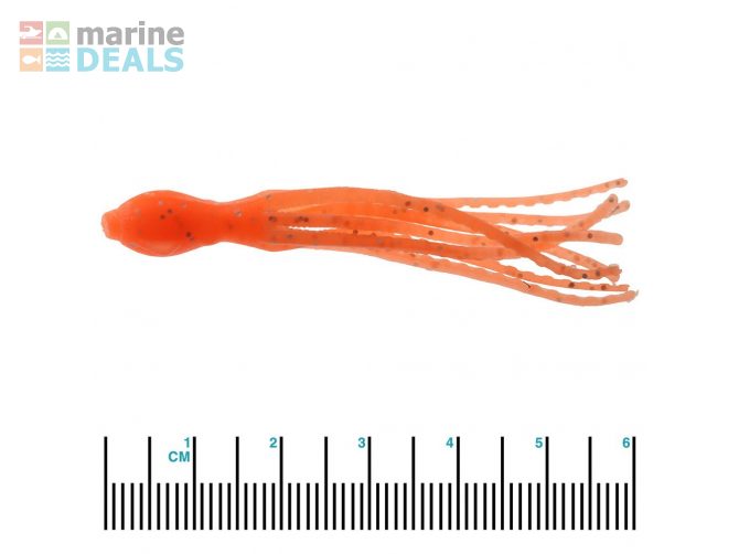 Glowbite Mighty Micro Squid Soft Bait Pack Carousel 7