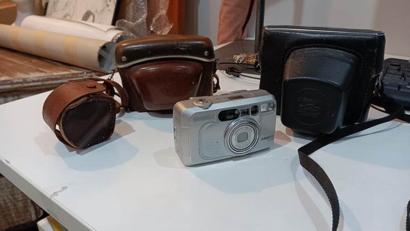 Film cameras box lot Carousel 1