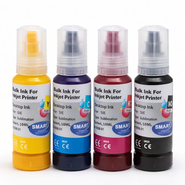 Sublimation Ink for Epson ET-1810 ET-2400 ET-2810 ET-2830 * 4 Colour Set Carousel 1