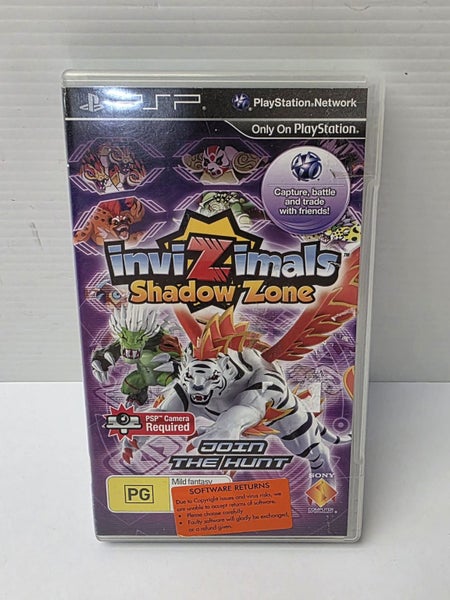 Invizimals Shadow Zone PSP Game Carousel 1