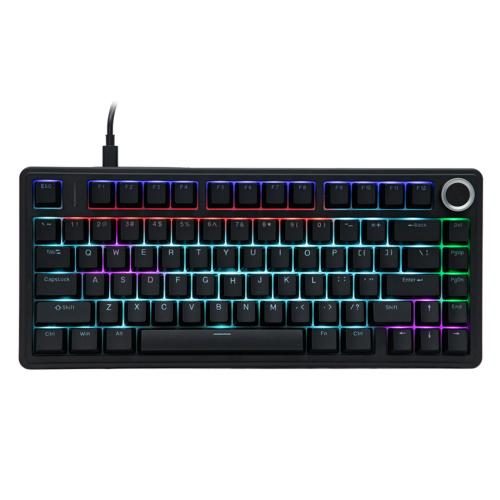 Aula F75 Wired Mechanical Gaming Keyboard - Black [F75-B-R] Carousel 1