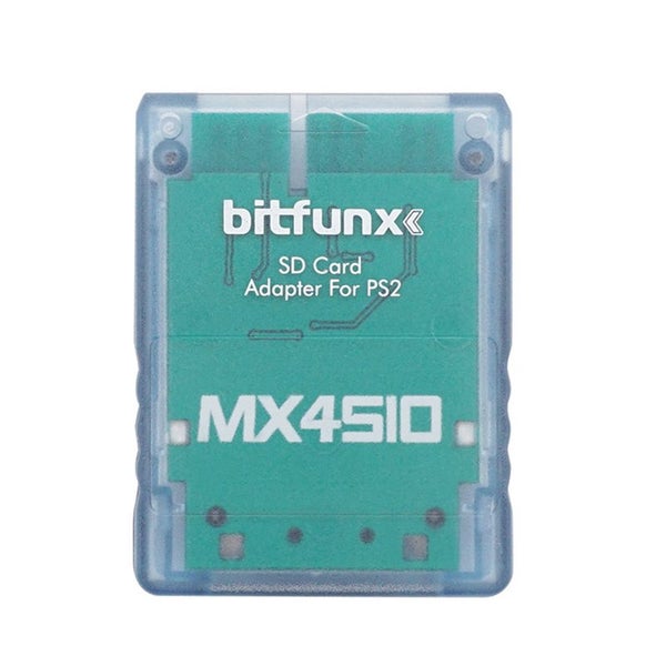 PS2 MX4SIO Transparent Blue Carousel 1